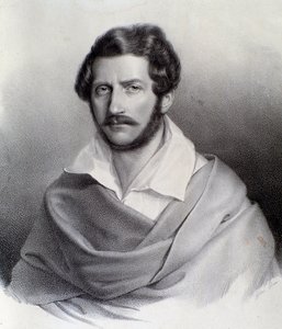 Gaetano Donizetti portréja (metszet) alkotó: Unknown artist