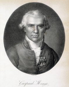 Gaspard Monge, Comte de Peluse (1746-1818) francia matematikus portréja - metszet alkotó: Unknown artist