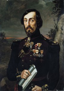 Giacomo Durando tábornok portréja (olaj, vászon) alkotó: Unknown Artist