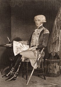 La Fayette (Lafayette) tábornok (1757-1834) portréja. alkotó: Unknown artist