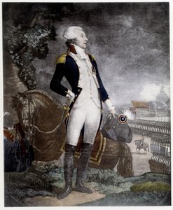 La Fayette tábornok portréja (Lafayette alkotó: Unknown artist