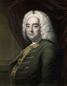 George Frederick Handel portréja (Georg Friedrich Handel alkotó: Unknown artist
