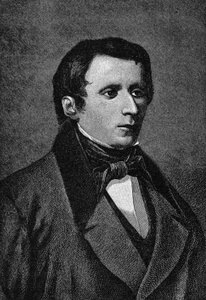 Giacomo Leopardi (1798-1837) olasz író portréja. alkotó: Unknown artist