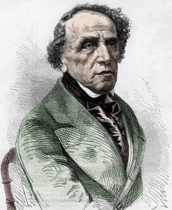Giacomo Meyerbeer (1791-1864) német zeneszerző portréja. alkotó: Unknown artist