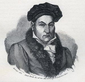 Giandomenico (Gian Domenico) Romagnosi (1761-1835) olasz filozófus és jogász portréja alkotó: Unknown artist