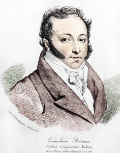 Gioacchino Rossini (1792-1868) portréja. alkotó: Unknown artist
