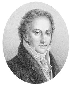 Gioacchino Rossini (1792-1868) olasz zeneszerző portréja. alkotó: Unknown artist