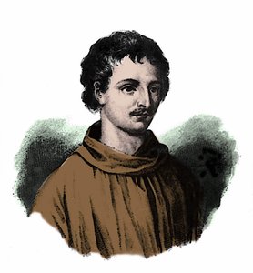 Giordano Bruno (1548-1600) portréja alkotó: Unknown artist