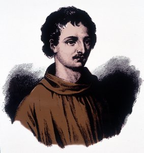 Giordano Bruno (1548-1600) portréja alkotó: Unknown artist