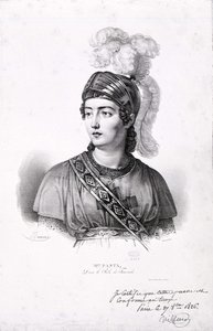 Giuditta Pasta (1797-1865) portréja. alkotó: Unknown artist