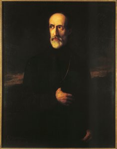 Giuseppe Mazzini portréja (olaj, vászon) alkotó: Unknown Artist