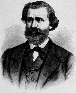 Giuseppe Verdi olasz zeneszerző (1813-1901) portréja alkotó: Unknown artist