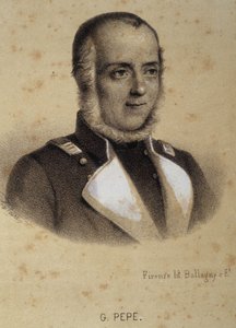 Guglielmo Pepe (1783-1855) portréja, alkotó: Unknown artist