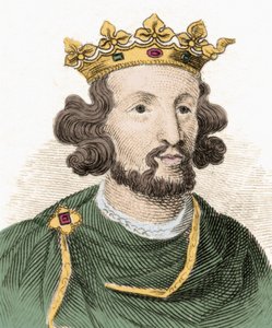 Henrik Plantagenet (1207-1272), angol király portréja. alkotó: Unknown artist