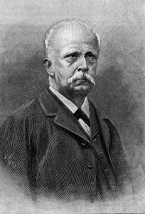 Hermann Louis Ferdinand von Helmholtz (1821-1894) német fizikus és fiziológus portréja. Metszet a „természetbe”: áttekintés a tudományokról és azok művészeti és ipari alkalmazásáról, 1894. szeptember 22. alkotó: Unknown artist