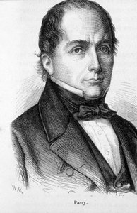 Hippolyte Passy (1793-1880) francia politikus és közgazdász portréja alkotó: Unknown artist