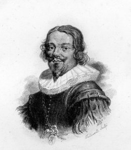 Jacques Callot (1592 - 1635), francia metsző és karikaturista portréja, metszet a XIX. alkotó: Unknown artist