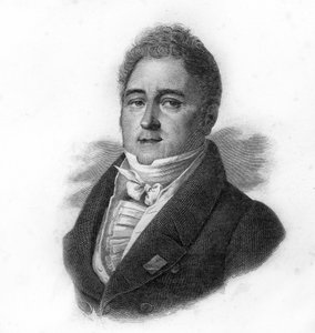 Jacques Laffitte (1767-1844) francia bankár és politikus portréja, metszet a XIX. alkotó: Unknown artist