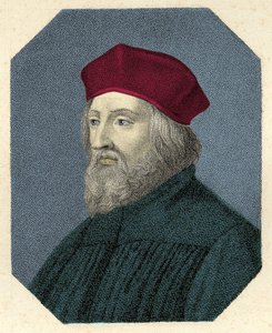 Jan Hus (vagy Jean Huss) portréja alkotó: Unknown artist