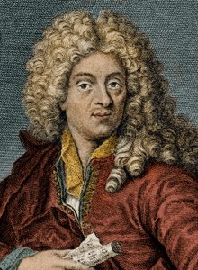 Jean-Baptiste Lully portréja, 19. századi metszet - Jean Baptiste portréja (Lully (Giovanni Battista Lulli) (1632-1687)) alkotó: Unknown artist