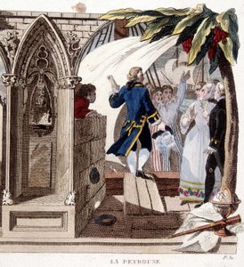 Jean-Francois Galaup, La Perouse gróf portréja (Jean Francois Laperouse alkotó: Unknown artist