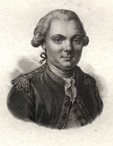 Jean-Francois Galaup, La Perouse gróf portréja (Jean Francois Laperouse alkotó: Unknown artist