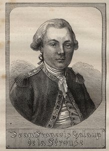 Jean Francois de Galaup, La Perouse grófjának (1741-1788) portréja – az illusztráció a „18. századi nagy tengerészek” c. alkotó: Unknown artist