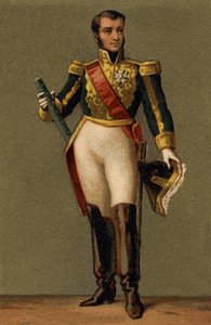 Jean Lannes, Montebello hercegének (1769-1809), Franciaország marsalljának portréja. századi kromolitográfiája. alkotó: Unknown artist