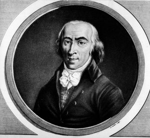 Jean Marie Roland de la Platiere (1734-1793) francia miniszter portréja. Metszet a „” A francia forradalom történelmi festményeinek teljes gyűjteménye, három kötetben.””” 1804. alkotó: Unknown artist