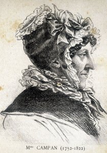 Jeanne Louise Henriette Genest, Madame Campan (1752 - 1822), francia oktató portréja – a „Les Contemporains”-ban, 19. század végén. alkotó: Unknown artist