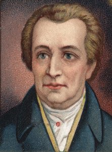 Johann Wolfgang Goethe (1749 - 1832) német író portréja. alkotó: Unknown artist