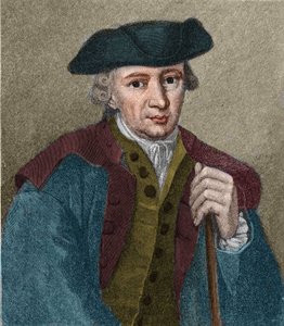 Johann Georg Hamann (1730-1788) német filozófus és író portréja. alkotó: Unknown artist