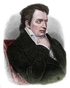 Johann Ludwig Tieck (1773-1853) német költő, műfordító, kiadó, regényíró és a romantikus mozgalom kritikusa portréja. alkotó: Unknown artist