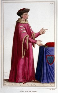 János, Berri herceg (1340 - 1416) portréja. alkotó: Unknown artist
