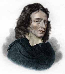 John Milton angol költő és esszéíró (1608-1674) portréja alkotó: Unknown artist