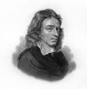 John Milton angol költő és esszéíró (1608-1674) portréja alkotó: Unknown artist