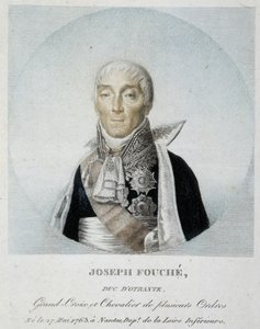 Joseph Fouché, Otranto hercegének, nagykeresztjének és több rend lovagjának portréja alkotó: Unknown artist