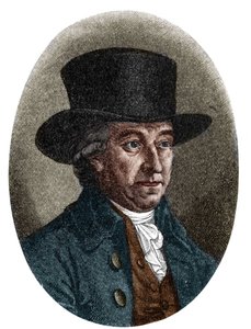 Justus Moser portréja (vagy Mosers vagy Moeser alkotó: Unknown artist