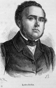 Ledru Rollin (Ledru-Rollin), francia politikus (1807-1874) portréja alkotó: Unknown artist