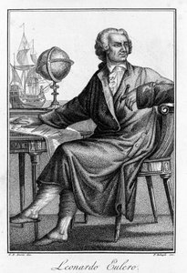 Leonhard Euler (1707-1783) svájci matematikus portréja. alkotó: Unknown artist