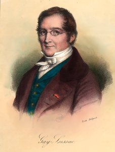 Louis-Joseph Gay-Lussac (Louis Joseph Gay Lussac) (1778-1850) francia kémikus és fizikus portréja. századi metszet. Magángyűjtemény. alkotó: Unknown artist