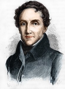 Louis-Mathieu Mole portréja - Louis Mathieu, Molè grófjának (1781-1855) francia politikusnak portréja - Henri Martin „" L