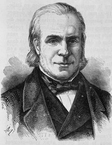 Louis Antoine Garnier-Pages portréja (Garnier Pages) (1803 - 1878). század végi metszet a „Histoire de France”-ban, H. Martin. alkotó: Unknown artist