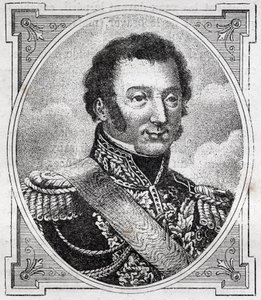 Louis Auguste Victor de Ghaisne de Bourmont (1773-1846), francia marsall portréja. alkotó: Unknown artist