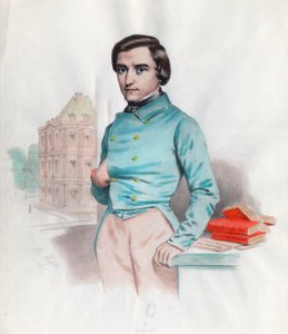 Louis Blanc (1811-1882) francia politikus és történész portréja. századi metszet. Magángyűjtemény. alkotó: Unknown artist