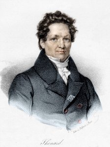 Louis Jacques Thénard (1777-1857) francia kémikus portréja. alkotó: Unknown artist