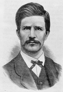 Louis Rossel (1844-1871) portréja. század végi metszet a „Histoire de France”-ban, H. Martin. alkotó: Unknown artist