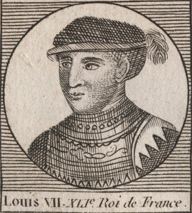 VII. Lajos dit le Jeune (1120-1180), a frank király 1137 és 1180 között – VII. Lajos (az ifjabbnak vagy ifjabbnak) frankok királyának portréja – metszet Charles „Instruction sur l