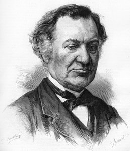 Louis Veuillot (1813-1883) francia újságíró és író portréja. alkotó: Unknown artist