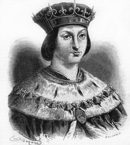 XII. Lajos (1462-1515), francia király portréja. alkotó: Unknown artist